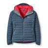 Donsjacke Rab Microlight Windstopper Hoody Wmns (Steel) Dames