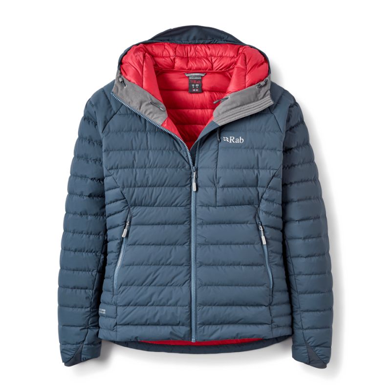 Dunjacka Rab Microlight Windstopper Hoody Wmns (Steel) Dam