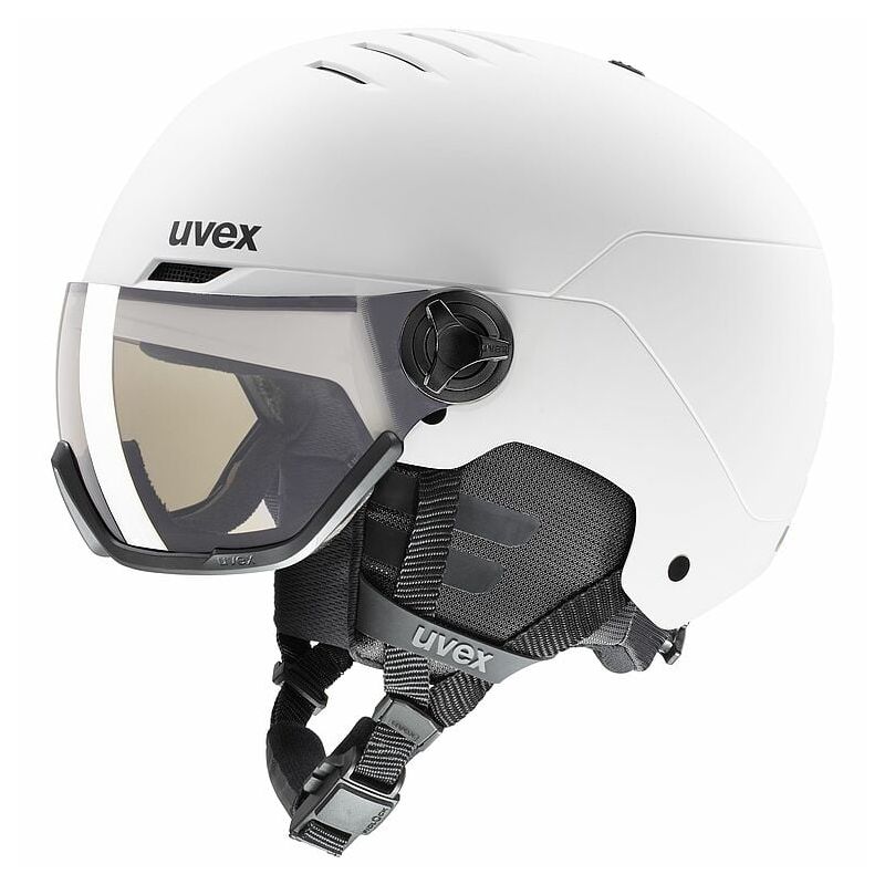 Sk helmet Uvex WANTED VISOR PRO VARIO (WHITE MATT)