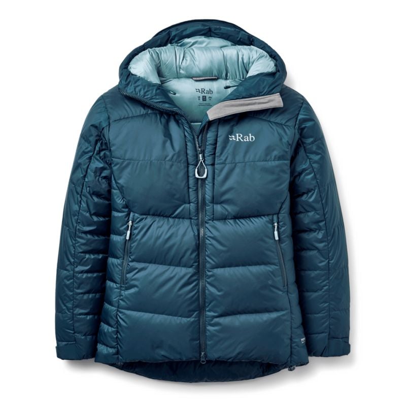 Doudoune RAB Positron Pro Hoody Wmns (Tempest blue) Femme
