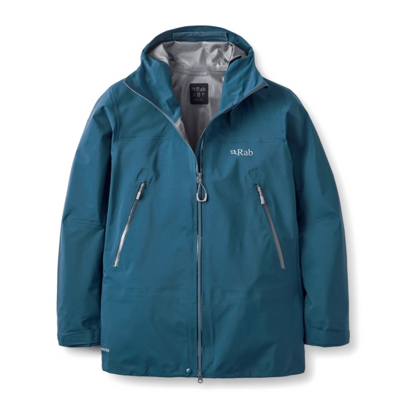 Vedenpitävä takki Rab Kangri GTX Jacket (Tempest blue) Miehet