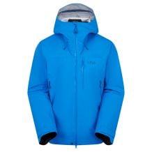 Vattentät jacka Rab Firewall Mountain Jacket (Maya Blue) Herr