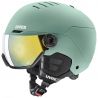UVEX Casque UVEX WANTED VISOR (OXID GREEN MATT)