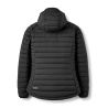 Chaqueta con capucha Microlight Windstopper Mujer Negra