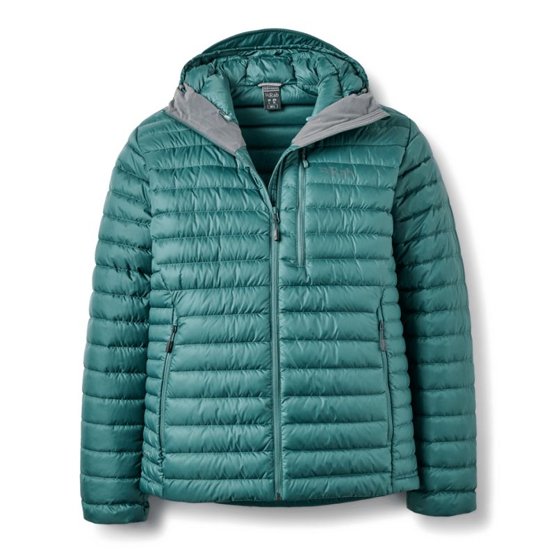 Chaqueta de plumas Rab Microlight Alpine Jacket (Sage) Hombre