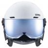 Uvex CASCO Uvex ROCKET JUNIOR VISOR (BIANCO NERO MAT)