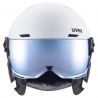 Uvex HELMET Uvex ROCKET JUNIOR VISOR (WIT ZWART MAT)