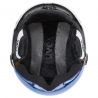 Casque de ski à visière UVEX ROCKET JUNIOR VISOR (COOL LAVENDER - S2 MIRROR SILVER)) Junior