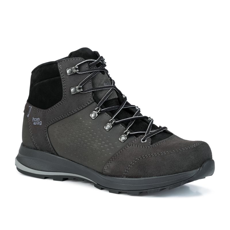 Botas de senderismo Hanwag Torsby Bunion LL (Asfalto/Negro) Hombre