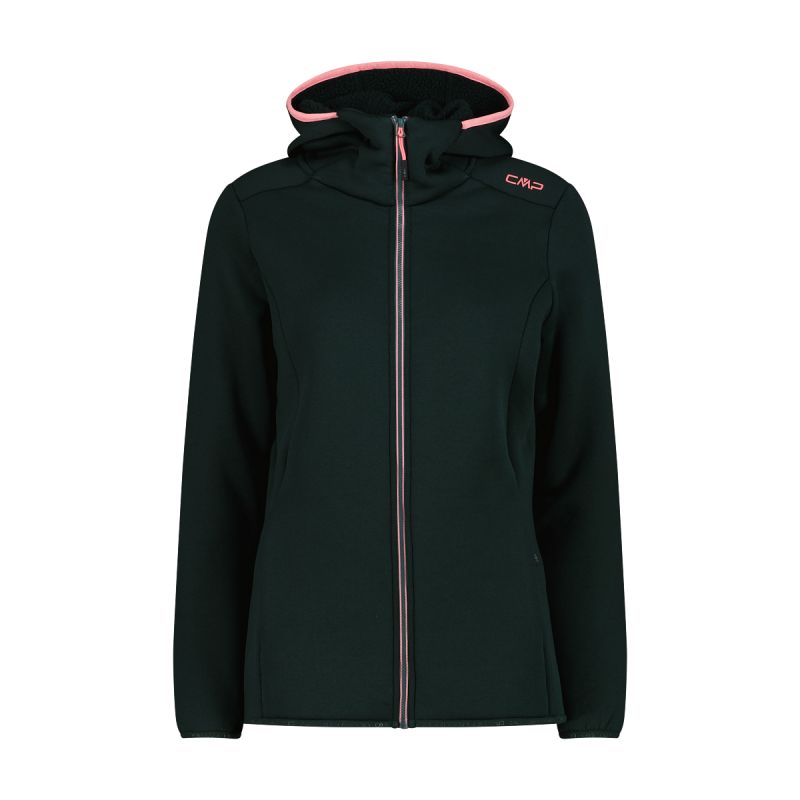 Jas CMP JACKET FIX HOOD (TREK GREEN) Dames