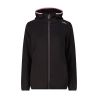 Fleecejacka CMP JACKA FIX HOOD (ANTRACITE-PINK) Kvinna
