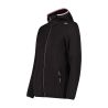 CMP Damenjacke FIX HOOD (ANTRACITE-PINK)