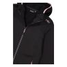 CMP KVINNORS JACKA FIX HOOD (ANTRACITE-PINK)