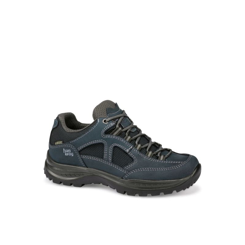 Chaussures de randonnée HANWAG Gritstone II Wide Lady GTX (Navy/Asphalt) Femme