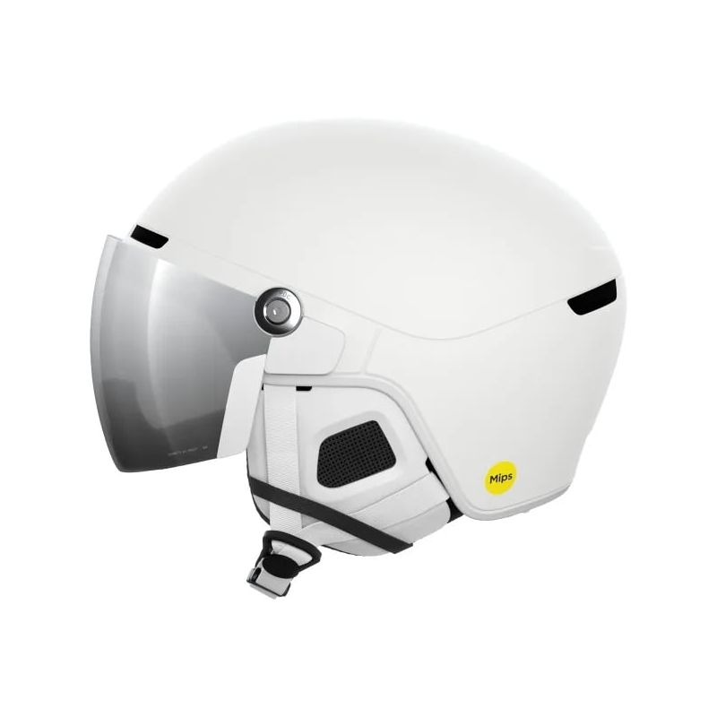 Sk helmet with visor POC Obex Visor (Hydrogen White/Clarity Universal/Partly Sunny/Silver)