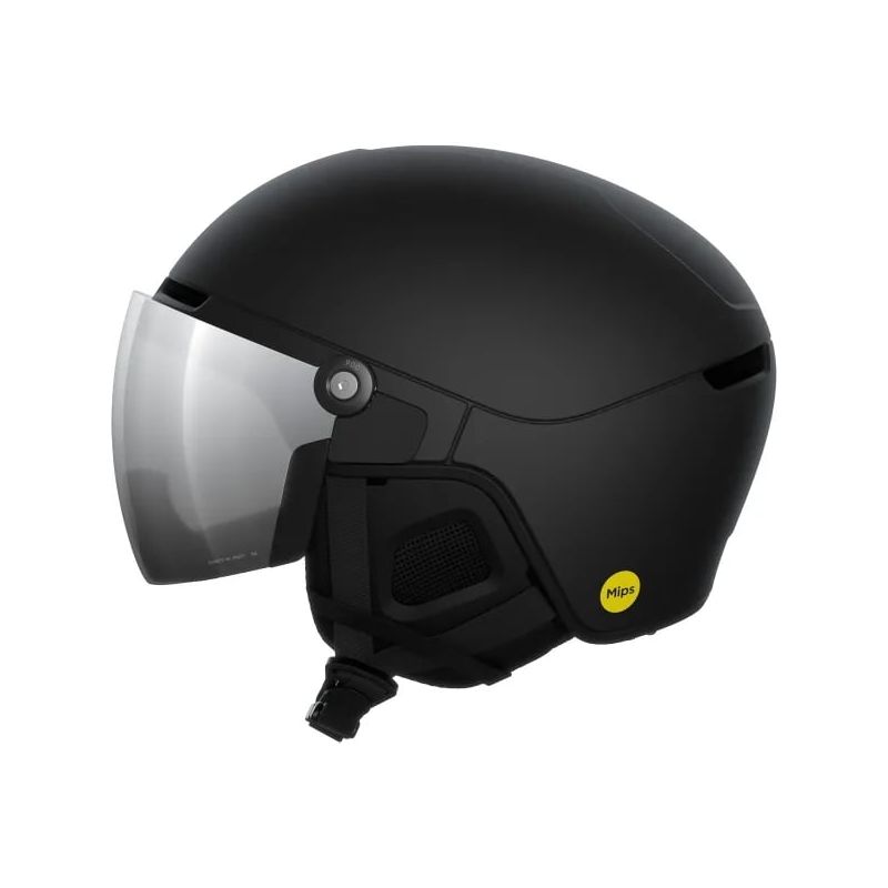 Sk helmet with visor POC Obex Visor (Uranium Black Matt/Clarity Universal/Partly Sunny/Silver)