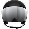 POC Obex Visor (Uranium Black Matt/Klarhet Universal/Delvis soligt/Silver)