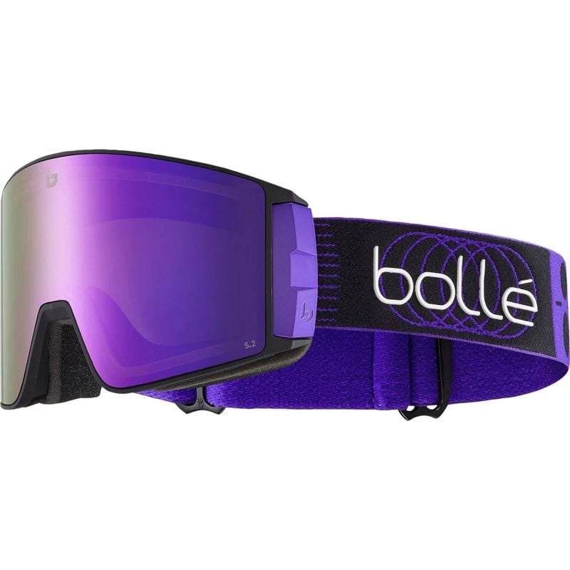Masque de ski BOLLE BLACKRIDGE (Galactic Map Matte - Cosmic Purple cat 2)
