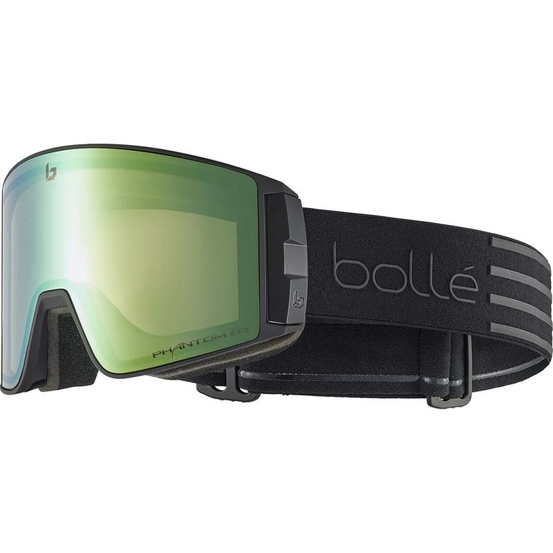Skimaske BOLLE BLACKRIDGE (Time Trial Matte - Phantom Green Emerald kat 1 til 3)