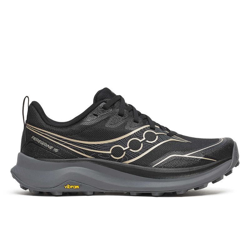 Trail sko Saucony PEREGRINE 16 (BLACK/CARBON) dame