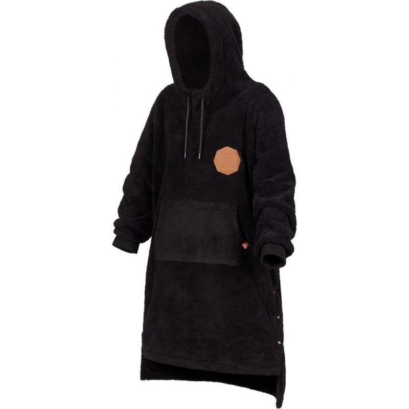 Poncho AFTER ESSENTIALS Poncho Sofa (Schwarze Seide) Unisex