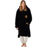 AFTER ESSENTIALS Poncho Sofa - Musta Silkki ()