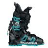 Hiihtoretkikengät Scarpa 4-Quattro SL Wmn (Black Aqua) Naisille
