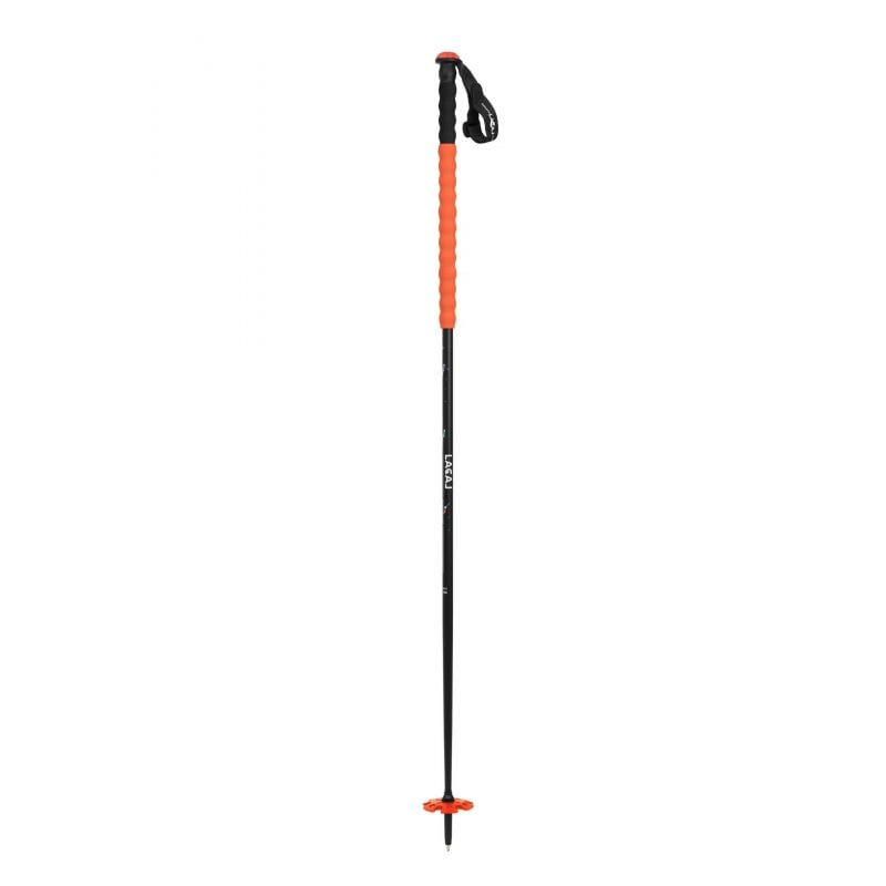 Ski poles Lacal SCREWDRIVER-STICK (Black/Orange)