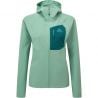 MOUNTAIN EQUIPMENT Arrow Hooded Wmns Jacket (Lichen Green/D Teal)