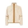 PRTRed top de exterior con cremallera completa Teddy Brown