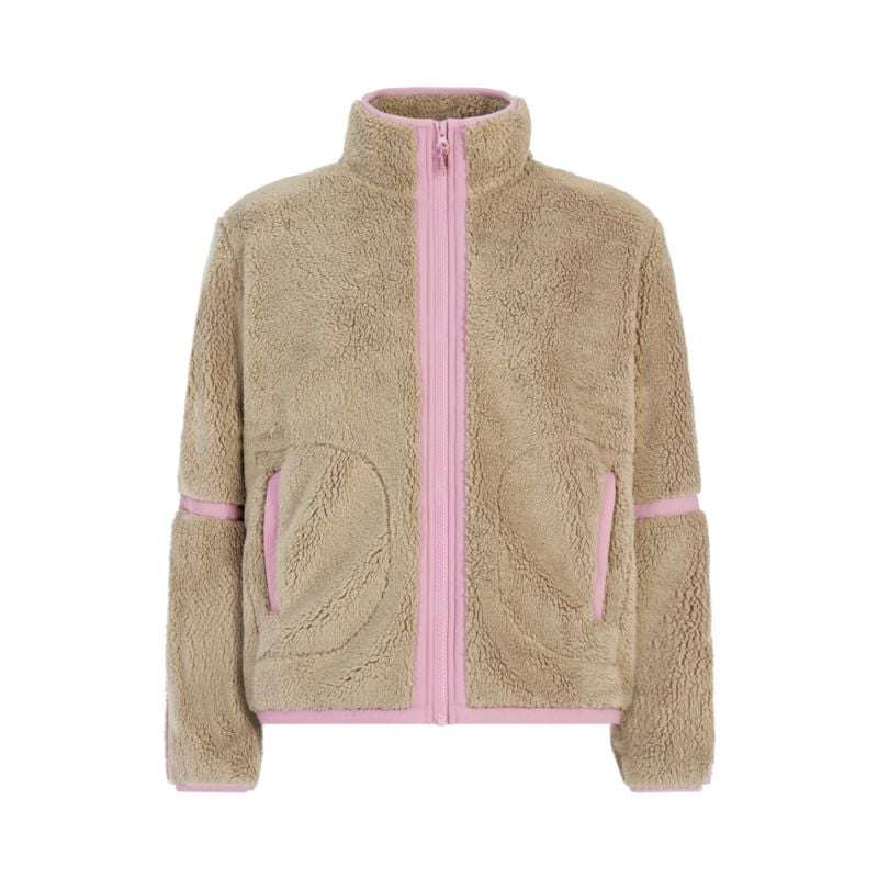Giacca in pile Protest PRTRed outdoor full zip top (Vintage Pink) donna