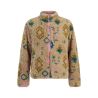 Fleece Protest PRTAdele outdoor full zip top (Vintage Pink) Naisille