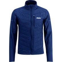 Langrennjakke SWIX Nordic Warm Hybrid Jacket M (Lake blue) Herre