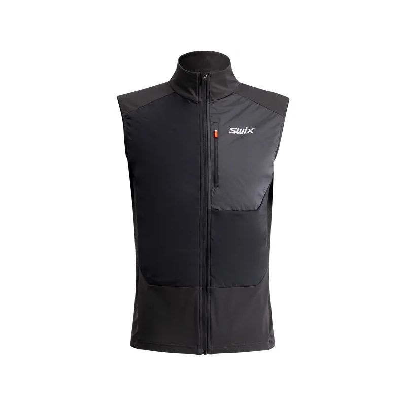 Giacca da sci di fondo SWIX Focus Vest M (Jet black) Uomo