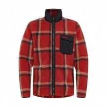 JACK WOLSKIN FELSLICHT CHECK JKT M INTENSE fleecejacka ()