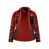 JACK WOLSKIN FELSLICHT CHECK JKT M INTENSE giacca in pile ()