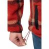 JACK WOLSKIN FELSLICHT CHECK JKT M INTENSE giacca in pile ()
