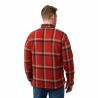 JACK WOLSKIN FELSLICHT CHECK JKT M INTENSE fleecejakke ()