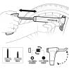 AIRSTIK Any-Valves Hand Pump with Handle
