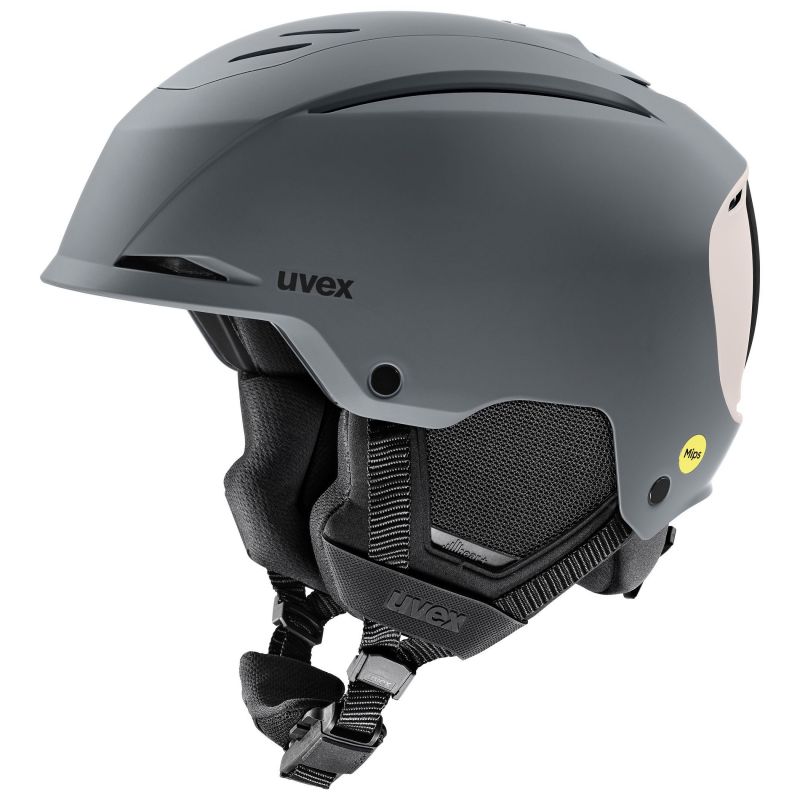 Casco da sci Uvex RESOLUTION MIPS (rhino-warm grey matt) Unisex