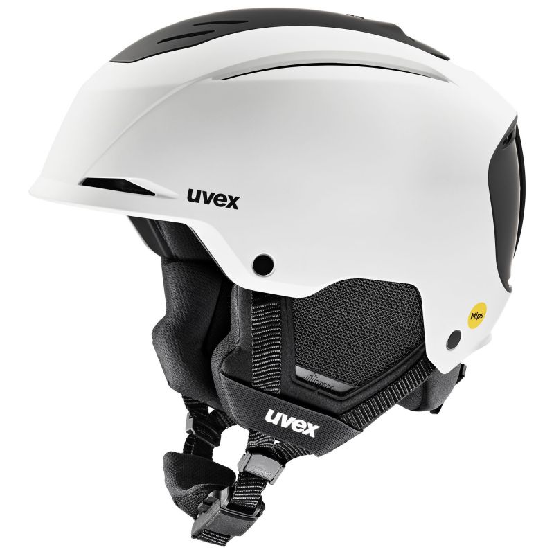 Skihjelm Uvex RESOLUTION MIPS (hvid-sort mat) Unisex
