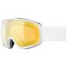 Uvex Maske Uvex VICTORIOUS S CV (WEISS MATT - S2 SPIEGEL GOLD)