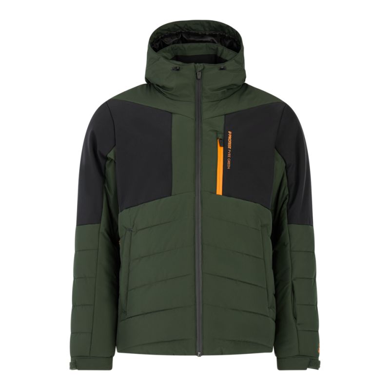 PRTNaldo snøjakke Kale green