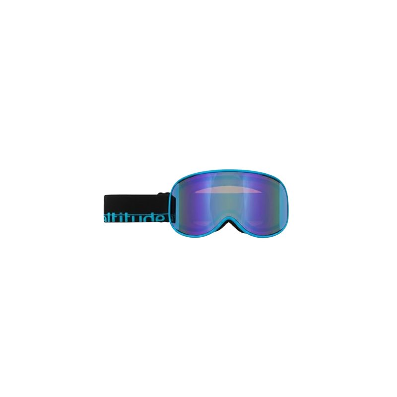 Maschera da sci Altitude Eyewear ALPY (Matt Blue/Revo Red Purple) Bambino Categoria 3 