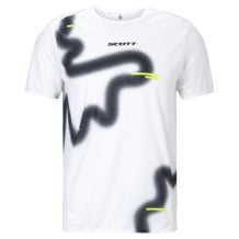 Camiseta de trail Scott Tee M's RC Run SS (blanco/negro) Hombre