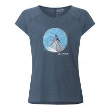 T-shirt Vaude Tekoa II (donker zee uni) vrouw
