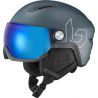 Sk helmet with visor BOLLE V-ATMOS (Prussian Blue Matte - Photochromic Blue Cat 1 to 3) Unisex