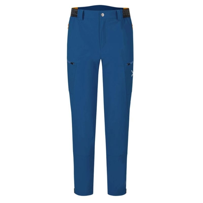 Hiihtohousut MONTURA TRACE PANTS (DEEP BLUE/MANDARINO) Miehet