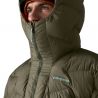 Patagonia Parka de plumas duradera para hombre (Basin Green)