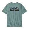 T-shirt Patagonia M's Boardshort Logo Pocket Responsibili-Tee (Blue Sage) Mannen